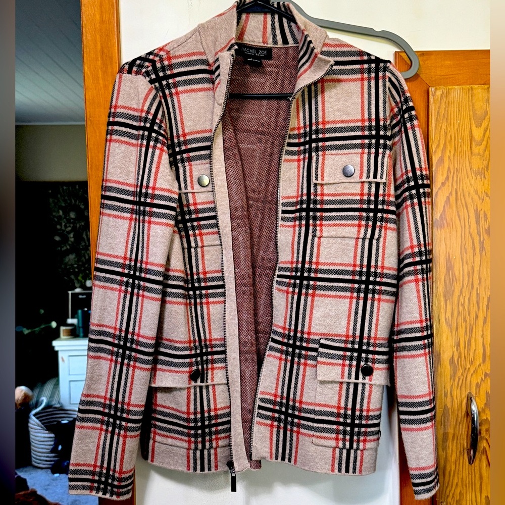 Women’s Large zip sweater jacket